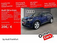 Gebraucht Audi Q4 e-tron Ambiente 150 kW (204 PS) 2022 Navarrablau metallic SUV