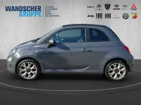 Gebraucht Fiat 500 Sport 69 PS (50 kW) 2022 Grauschwarz Cabrio
