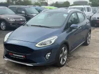 Gebraucht Ford Fiesta Active 101 PS (74 kW) 2019 Blau Kleinwagen
