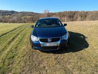 Gebraucht VW Eos 122 PS (89 kW) 2009 Blau Cabrio