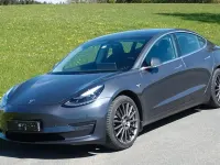 Usado Tesla Model 3 Long Range AWD 239 kW (325 CV) 2020 Gris Berlina