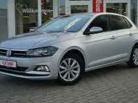 Gebraucht VW Polo Highline 95 PS (69 kW) 2018 Silber Kleinwagen