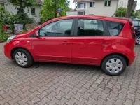 Gebraucht Nissan Note Acenta 88 PS (64 kW) 2009 Rot Kleinwagen