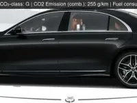 Neu Mercedes S580 537 PS (394 kW) 2026 Schwarz Limousine