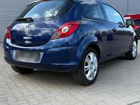 Gebraucht Opel Corsa 80 PS (58 kW) 2008 Blau Kleinwagen