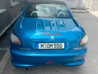 Gebraucht Peugeot 206 CC Platinum 109 PS (80 kW) 2005 Blau Cabrio