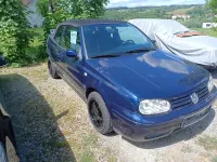 Occasion VW Golf 115 ch (84 kW) 2002 Bleue Cabriolet
