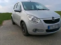 Gebraucht Opel Agila 2008 Silber Kleinwagen