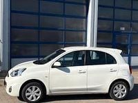 Gebraucht Nissan Micra Acenta 80 PS (58 kW) 2014 Weiß Kleinwagen