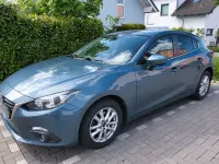 Gebraucht Mazda 3 Center-Line 120 PS (88 kW) 2016 Blau Limousine