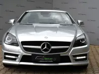 Gebraucht Mercedes SLK200 AMG line 184 PS (135 kW) 2012 Iridiumsilber  lack Cabrio
