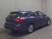 Gebraucht Ford Focus Titanium 125 PS (91 kW) 2021 Chroma blau metallic Kombi