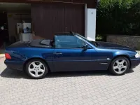 Gebraucht Mercedes SL500 306 PS (225 kW) 1998 Blau Cabrio