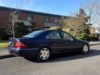 Gebraucht Mercedes S320 224 PS (164 kW) 2000 Blau Limousine