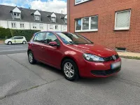 Gebraucht VW Golf VI 2010 Rot Kleinwagen