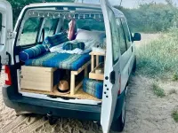 Gebraucht Citroën Berlingo First 75 PS (55 kW) 2009 Weiß Van / Kleinbus