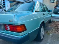 Gebraucht Mercedes 190 1992 Grün Limousine