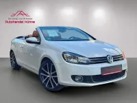 Gebraucht VW Golf Cabriolet Exclusive 122 PS (89 kW) 2012 Weiß Cabrio