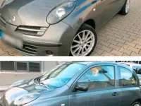 Gebraucht Nissan Micra Visia 65 PS (47 kW) 2006 Grau Kleinwagen