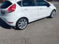 Gebraucht Ford Fiesta Trend 101 PS (74 kW) 2015 Weiß Kleinwagen