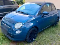 Gebraucht Fiat 500 86 PS (63 kW) 2011 Blau Kleinwagen