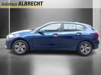 Gebraucht BMW 118 Advantage 140 PS (102 kW) 2019 Blau Kleinwagen