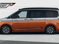 Neu VW California Highline 150 PS (110 kW) 2025 Monosilber metallic / energeticorange metallic dach schwarz Van