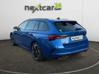 Gebraucht Skoda Octavia RS 245 PS (180 kW) 2021 Modra race/race blue (metallic) Kombi