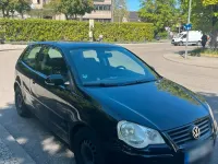 Gebraucht VW Polo 64 PS (47 kW) 2008 Schwarz Kleinwagen