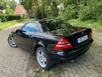 Gebraucht Mercedes SLK200 163 PS (119 kW) 2000 Schwarz Cabrio