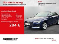Gebraucht Audi A3 Advanced Plus 150 PS (110 kW) 2024 Navarrablau metallic Limousine