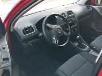 Second-hand VW Golf VI Comfortline 80 CP (58 kW) 2009 Roșu Hatchback