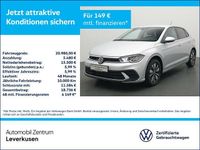 Gebraucht VW Polo Move 95 PS (69 kW) 2023 Grau / reflex silber (metallic) Kleinwagen