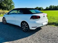Gebraucht VW Golf Cabriolet GTI 211 PS (155 kW) 2015 Weiß Cabrio