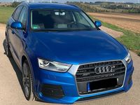 Gebraucht Audi Q3 S-Line 180 PS (132 kW) 2016 Blau SUV