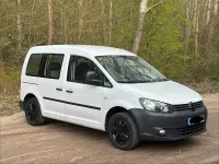 Gebraucht VW Caddy 75 PS (55 kW) 2014 Weiß Van / Kleinbus