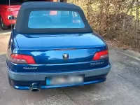 Gebraucht Peugeot 306 Cabriolet 132 PS (97 kW) 1998 Blau Cabrio