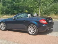 Gebraucht Mercedes SLK200 163 PS (119 kW) 2007 Blau Cabrio