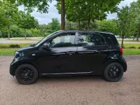 Gebraucht Smart ForFour Electric Drive 60 kW (82 PS) 2018 Schwarz Kleinwagen