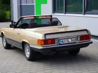 Gebraucht Mercedes SL500 241 PS (177 kW) 1981 Gold Cabrio