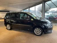 Gebraucht VW Touran 77 PS (56 kW) 2011 Schwarz Van / Kleinbus