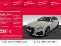 Gebraucht Audi A4 S-Line 150 PS (110 kW) 2023 Gletscherweiß metallic Kombi