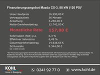 Gebraucht Mazda CX-3 Exclusive-Line 120 PS (88 kW) 2018 Rot SUV