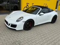 Gebraucht Porsche 911 Carrera 4 GTS Targa 450 PS (330 kW) 2017 Weiß Cabrio