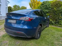 Brugt Tesla Model Y Long Range AWD 378 kW (514 HK) 2021 Blå SUV