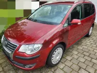 Gebraucht VW Touran Highline 170 PS (125 kW) 2007 Rot Van / Kleinbus