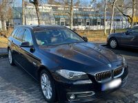 Gebraucht BMW 520 Luxury Line 184 PS (135 kW) 2014 Schwarz Kombi