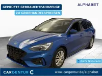 Gebraucht Ford Focus ST-Line X 125 PS (91 kW) 2021 Blau Kombi