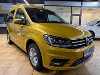 Gebraucht VW Caddy Comfortline 102 PS (75 kW) 2017 Gelb Van / Kleinbus