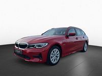 Gebraucht BMW 320e Advantage 204 PS (150 kW) 2021 Melbourne rot (rot) Kombi